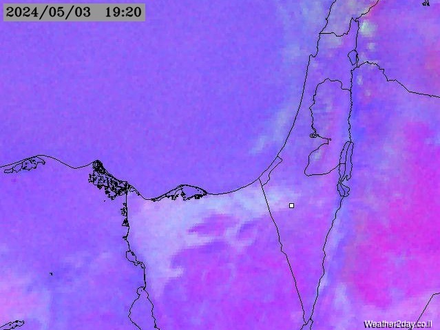 תמונת לווין ישראל