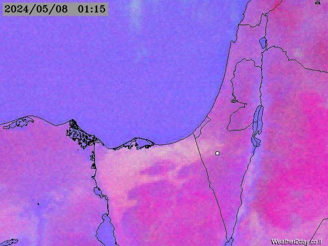תמונת לווין ישראל