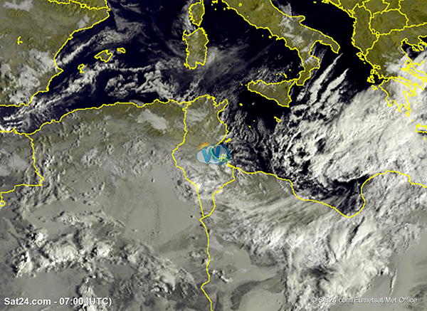 סופה טרופית בים התיכון