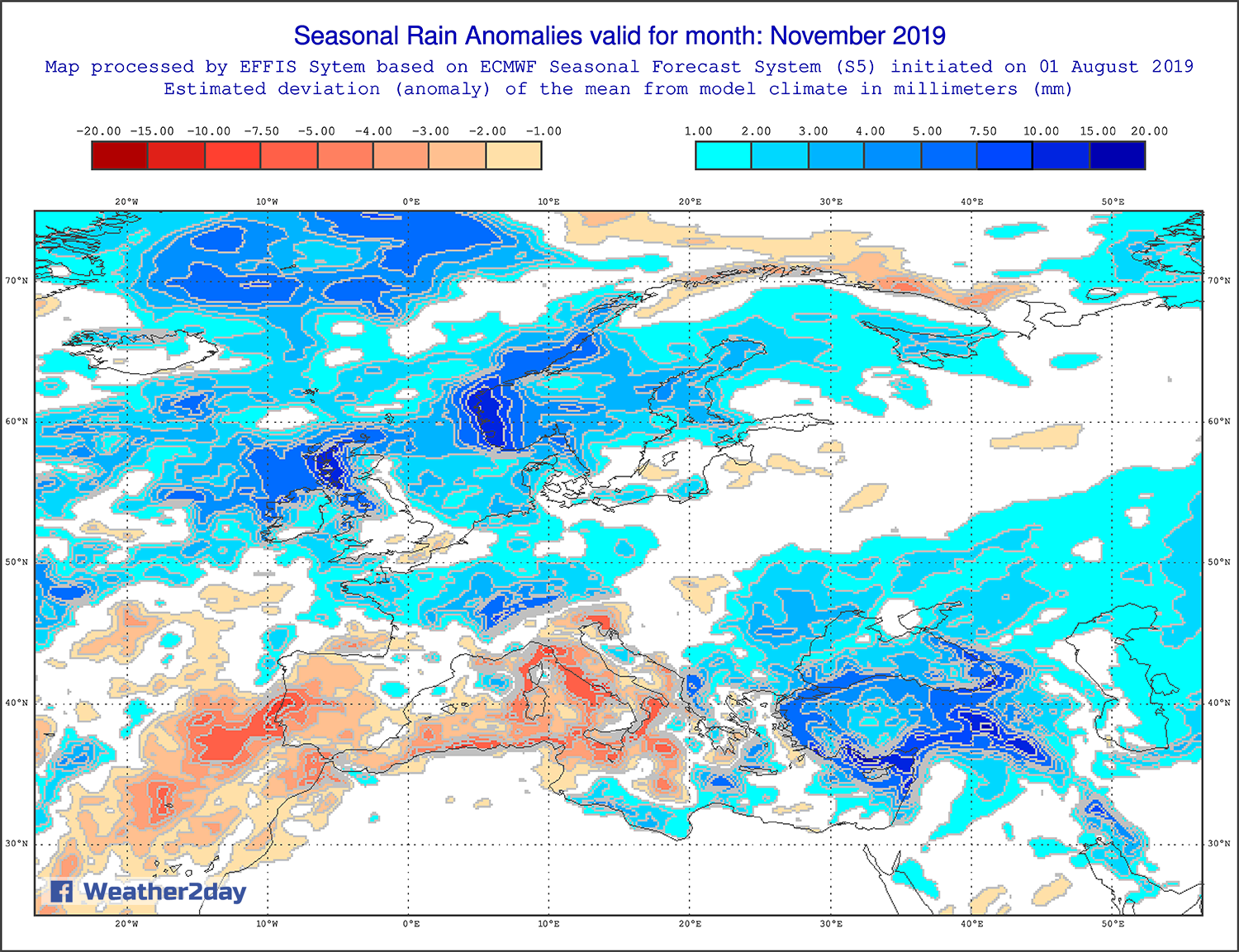 תחזית עונתית נובמבר 2019