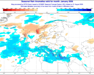 תחזית לחורף 2025-2026