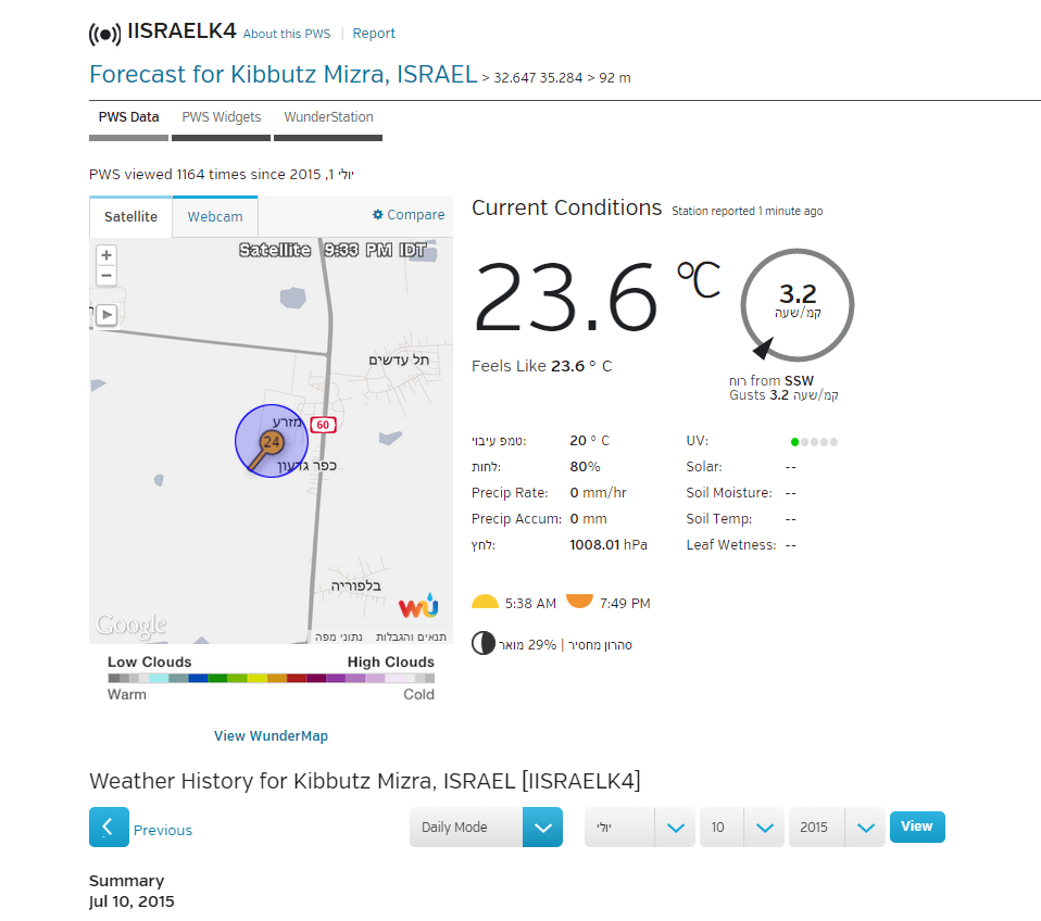 davis vantage vue ביקורת - Weather2day