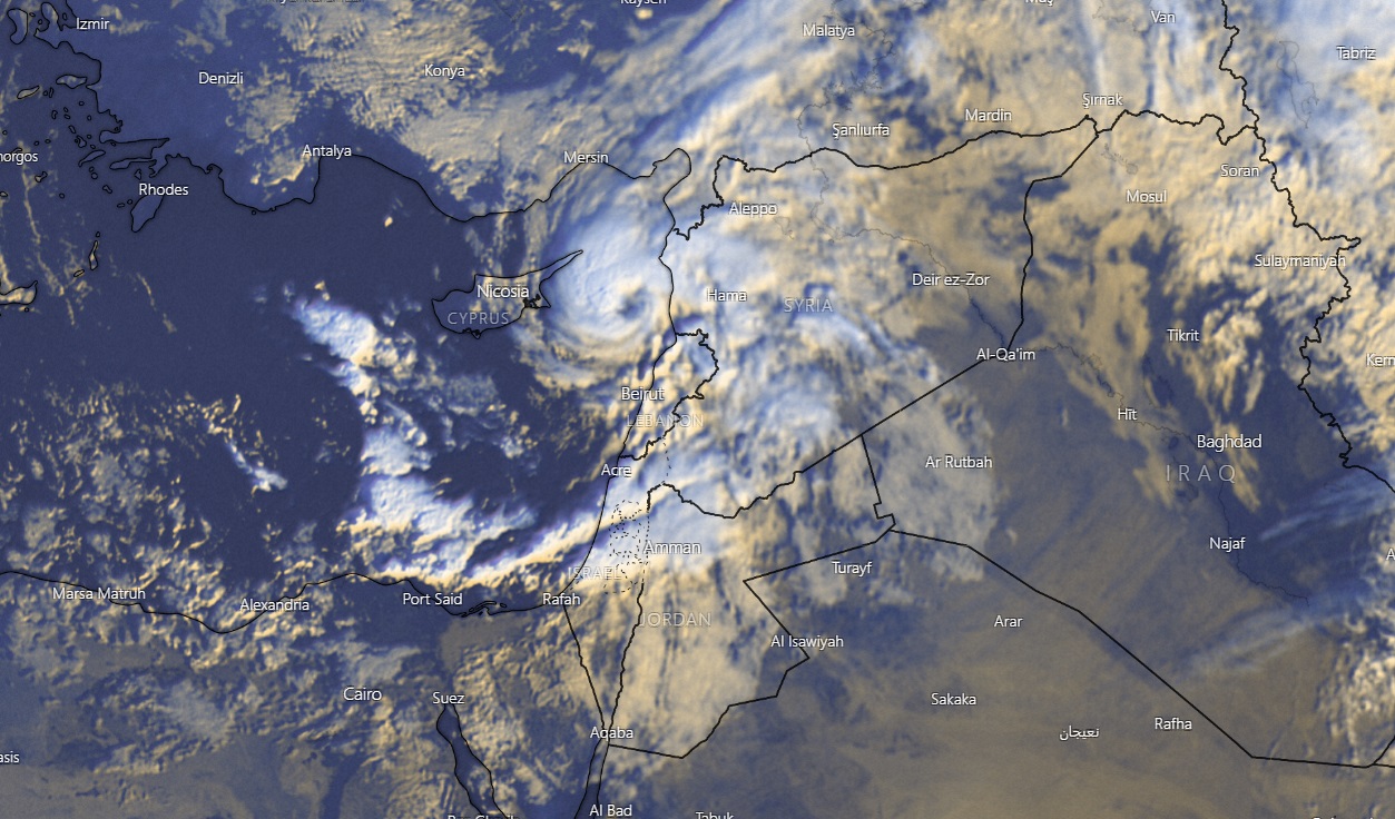 מדיקן מול חופי סוריה ולבנון