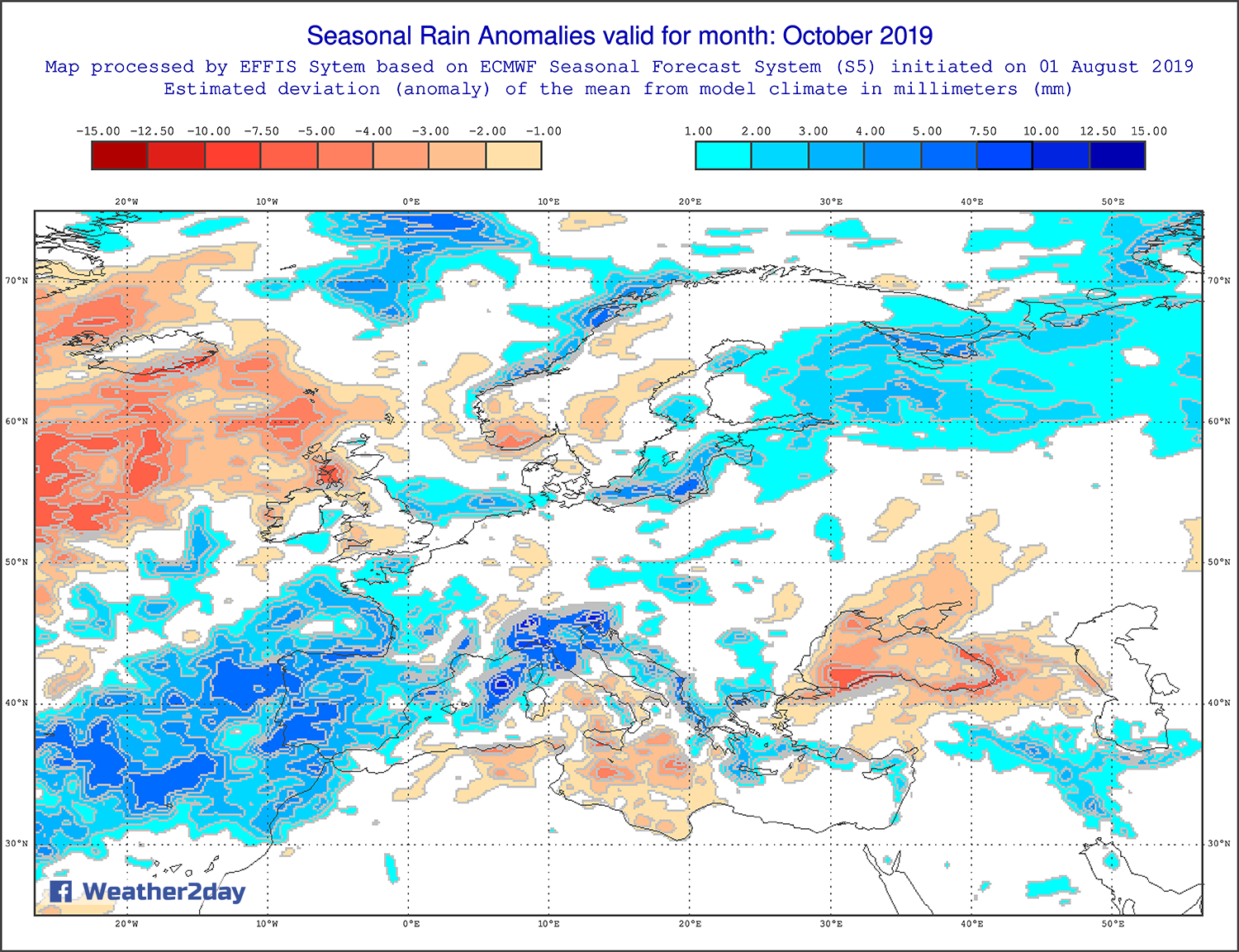 תחזית עונתית אוקטובר 2019