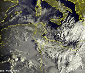 עדכון: הסופה הטרופית "זורבה" במרכז הים התיכון נעה לעבר כרתים והים האגאי