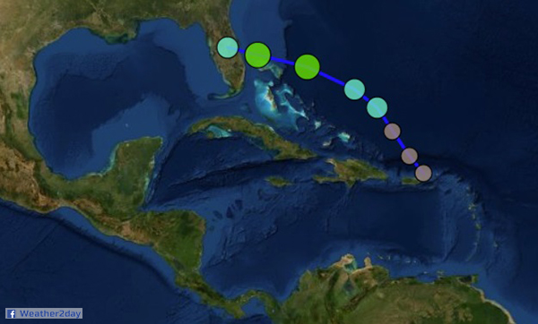 נתיב סופת ההוריקן