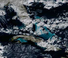 לוויין מזג האוויר החדש GEOS-16 שולח תמונות ראשונות לכדור הארץ