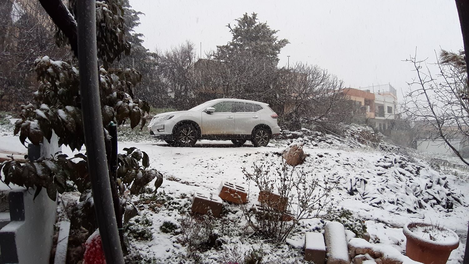 שלג במג'דל שמס