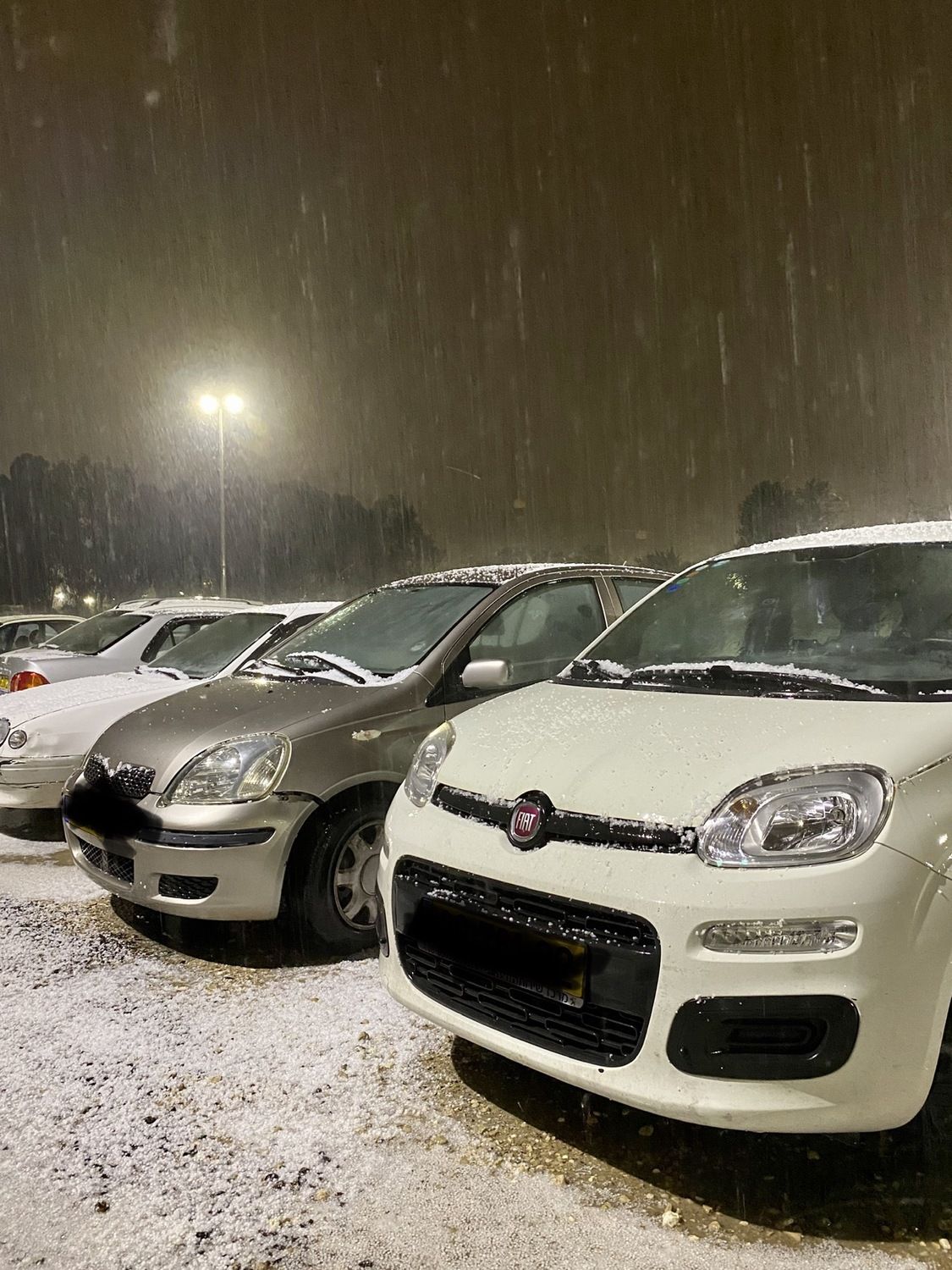 ברד בהוד השרון