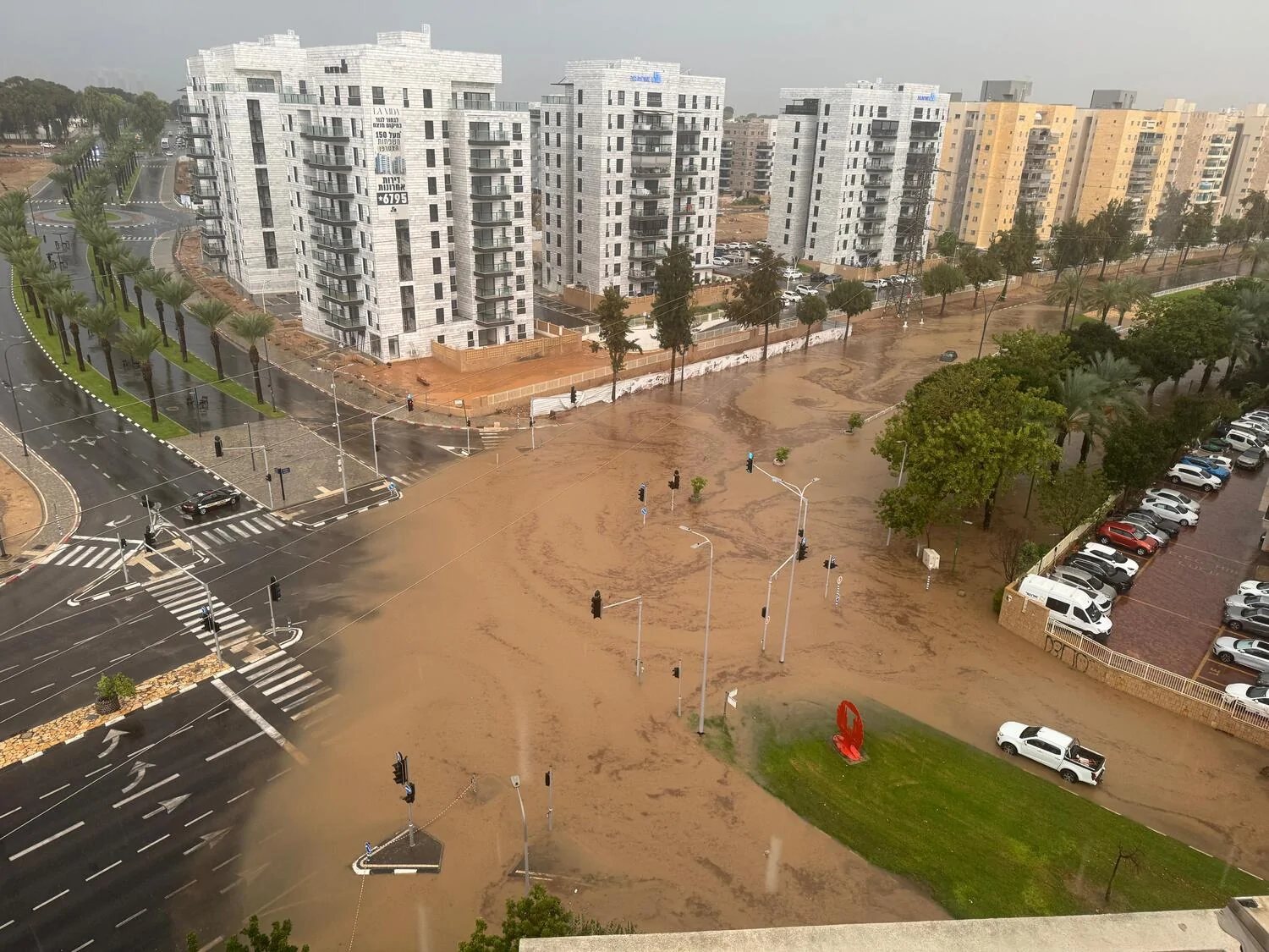 הצפות באשקלון